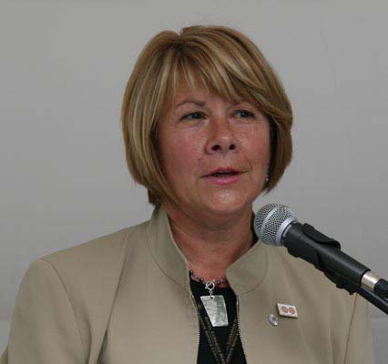 Beverly Lepine , COO of the Royal Canadian Mint